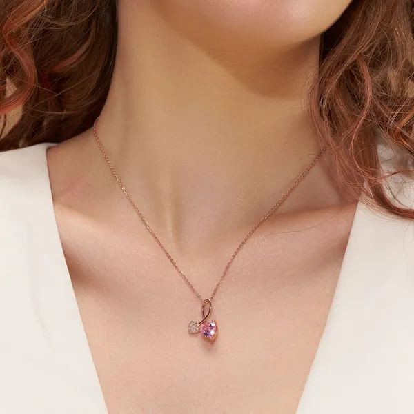 Golden_Metal_Heart_Shape_Love_Pendant_For_Women_|_92.5_Sterling_Silver