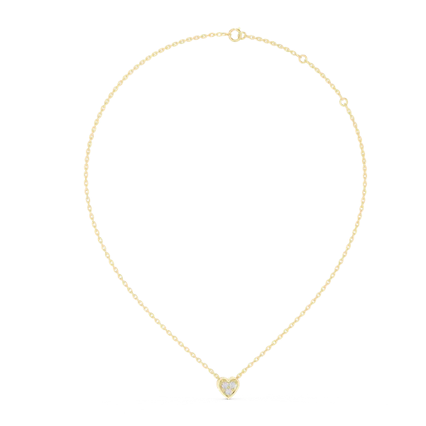 Golden_Eternal_Love_Diamond_Heart_Gold_Pendant_For_Women_|_92.5_Sterling_Silver