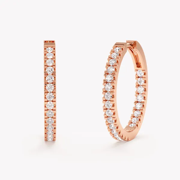 Golden_Golden_Vermeil_Eternal_Spark_Hoop_Earrings_For_Women_For_Women_|_92.5_Sterling_Silver