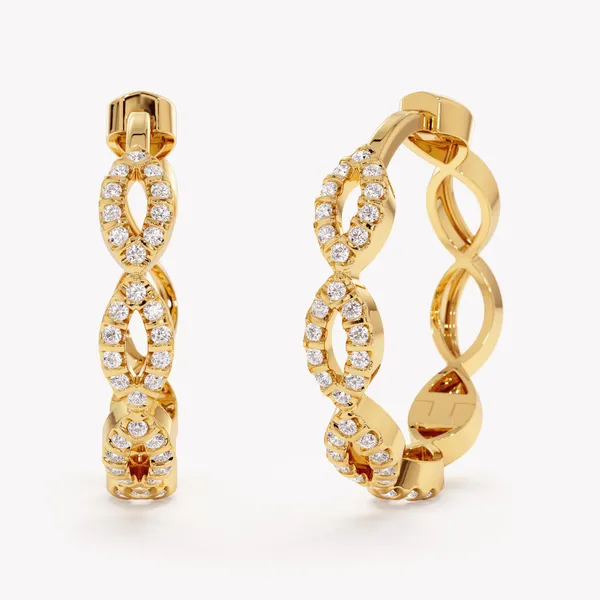 Golden_Metal_Infinity_Loop_Earrings_For_Women_|_92.5_Sterling_Silver