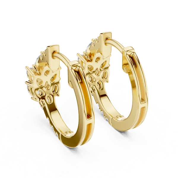 Golden_Kalyani_Floral_Diamond_Hoop_Earrings_For_Women_|_92.5_Sterling_Silver