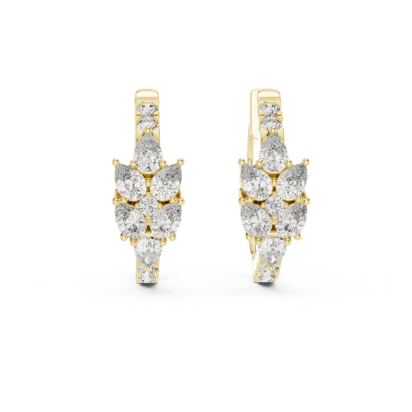 Golden_Kalyani_Floral_Diamond_Hoop_Earrings_For_Women_|_92.5_Sterling_Silver