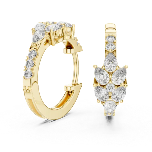 Golden_Kalyani_Floral_Diamond_Hoop_Earrings_For_Women_|_92.5_Sterling_Silver