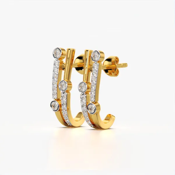 Golden_Metal_Lustre_Oval_Hoops_For_Women_|_92.5_Sterling_Silver