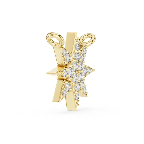 Golden_Radiant_Star_Diamond_Gold_Pendant_Necklace_For_Women_|_92.5_Sterling_Silver