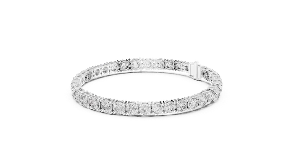 Silver_Rajsiya_Elite_Diamond_Tennis_Bracelet_For_Women_|_92.5_Sterling_Silver