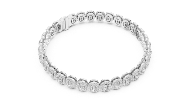 Silver_Regal_Halo_Diamond_Tennis_Bracelet_For_Women_|_92.5_Sterling_Silver