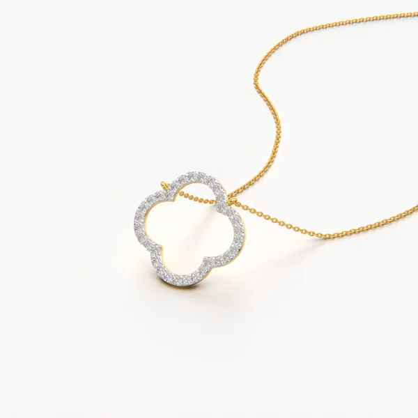 Golden_Metal_Dali_Triple_Pendant_For_Women_|_92.5_Sterling_Silver