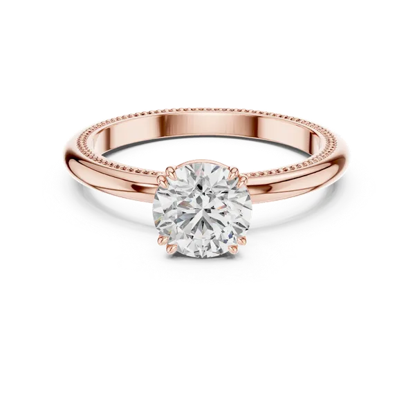 Rose_Gold_Royal_Milgrain_Solitaire_Ring_For_Women_|_92.5_Sterling_Silver