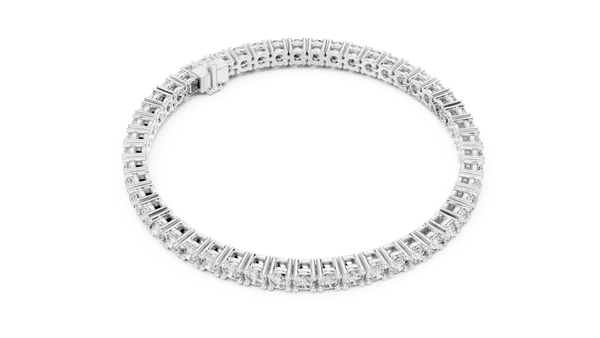 Silver_Shopdack_Eternal_Brilliance_Classic_Diamond_Tennis_Bracelet_For_Women_|_92.5_Sterling_Silver