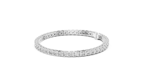 Silver_Shopdack_Eternal_Brilliance_Classic_Diamond_Tennis_Bracelet_For_Women_|_92.5_Sterling_Silver