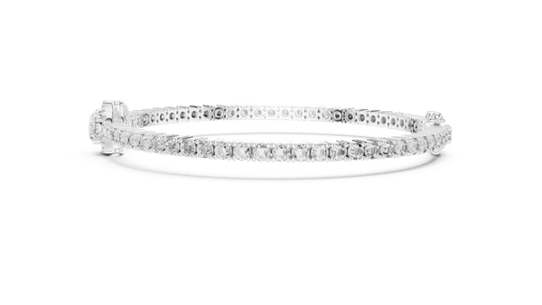 Silver_Shopdack_Royale_Oval_Solitaire_Diamond_Tennis_Bracelet_For_Women_|_92.5_Sterling_Silver