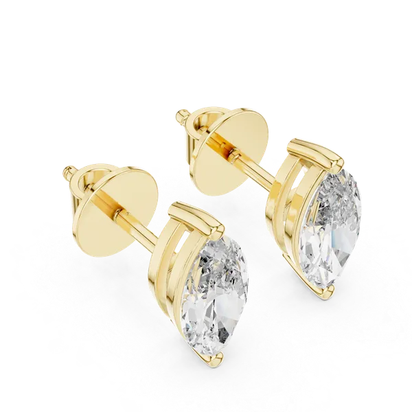 Golden_The_Kamini_Marquise_Solitaire_For_Women_|_92.5_Sterling_Silver