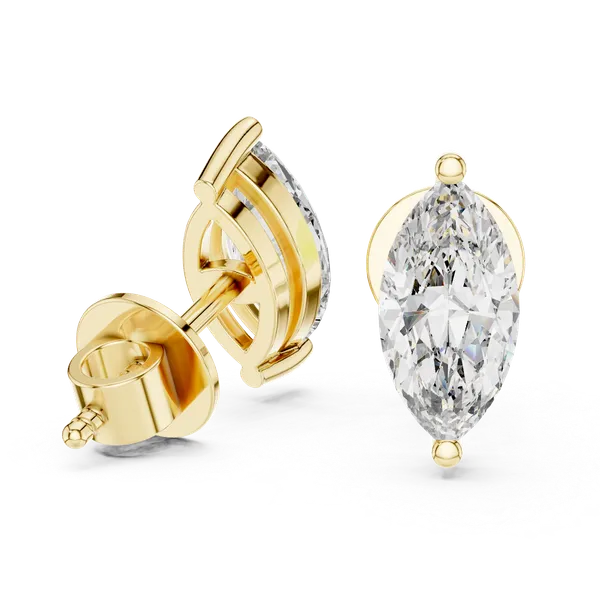 Golden_The_Kamini_Marquise_Solitaire_For_Women_|_92.5_Sterling_Silver