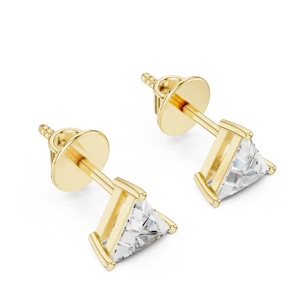 Golden_The_Trikona_Trillion_Solitaire_Studs_For_Women_|_92.5_Sterling_Silver