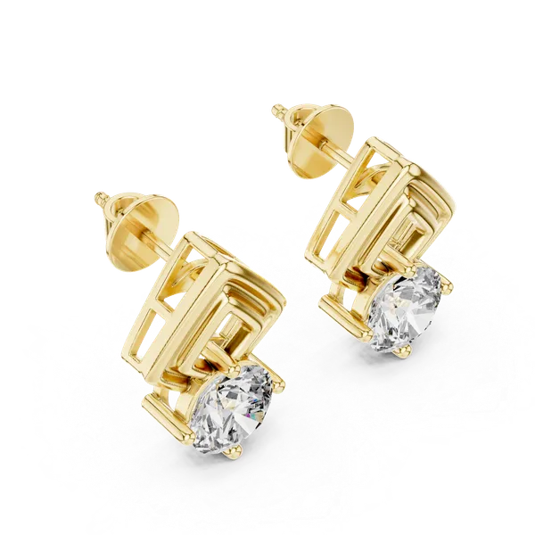 Golden_The_Yantra_Geometric_Solitaire_For_Women_|_92.5_Sterling_Silver