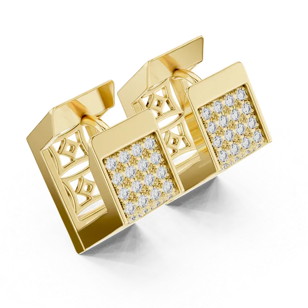 Golden_The_'Aura_Pave'_925_Sterling_Silver_Geo-Hoops__For_Women_|_92.5_Sterling_Silver