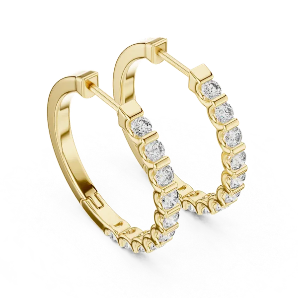 Golden_The_'Chandraprabha'_Eternity_Hoops_For_Women_|_92.5_Sterling_Silver