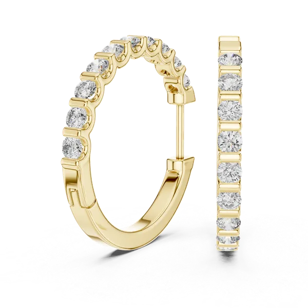 Golden_The_'Chandraprabha'_Eternity_Hoops_For_Women_|_92.5_Sterling_Silver