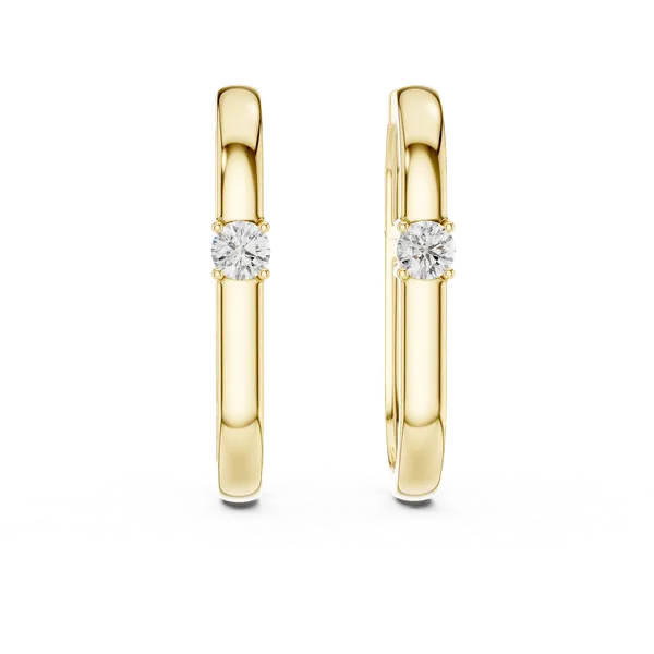 Golden_The_'Dhara_Solitaire_Hoops'_Geometric_Earrings__For_Women_|_92.5_Sterling_Silver