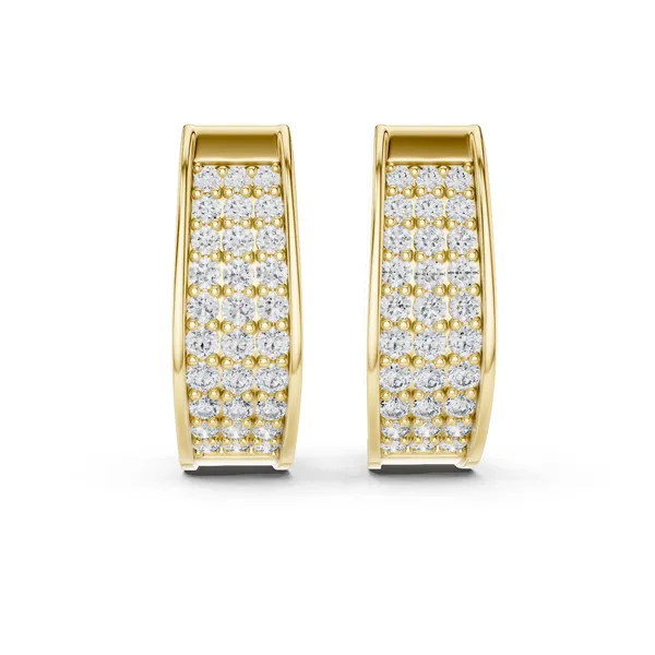 Golden_The_'Eternal_Shine'_925_Sterling_Silver_Pave_Hoops__For_Women_|_92.5_Sterling_Silver