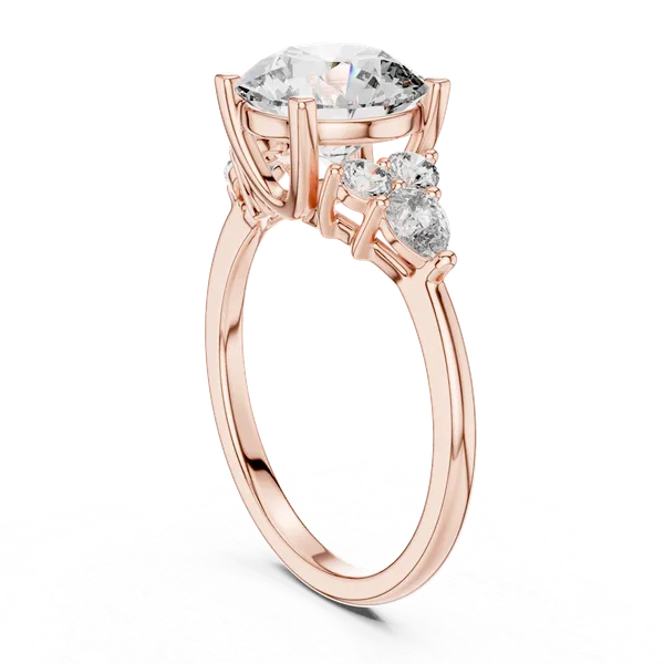 Rose_Gold_The_'Eternity_Flora'_Rose_Gold_Diamond_Cluster_Ring_For_Women_|_92.5_Sterling_Silver