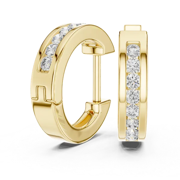 Golden_The_'Jyoti_Kosh'_Celestial_Huggies_For_Women_|_92.5_Sterling_Silver