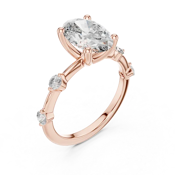 Rose_Gold_The_'Kiran'_Eternal_Oval_Solitaire_For_Women_|_92.5_Sterling_Silver