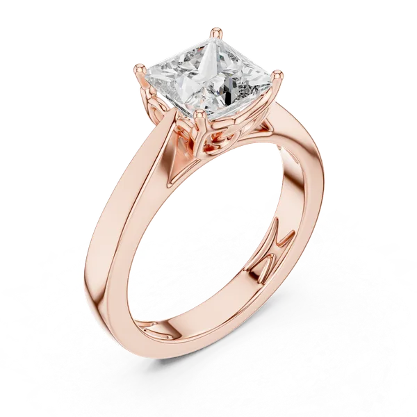 Rose_Gold_The_'Lavanya'_Classic_Princess_Solitaire_For_Women_|_92.5_Sterling_Silver