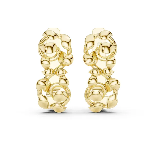 Golden_The_'Marichi_Column'_925_Sterling_Silver_Dangler_Hoops__For_Women_|_92.5_Sterling_Silver