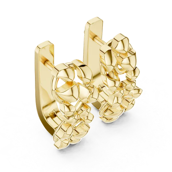 Golden_The_'Marichi_Column'_925_Sterling_Silver_Dangler_Hoops__For_Women_|_92.5_Sterling_Silver