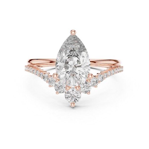 Rose_Gold_The_'Mayuri'_Regal_Pear_Solitaire_For_Women_|_92.5_Sterling_Silver
