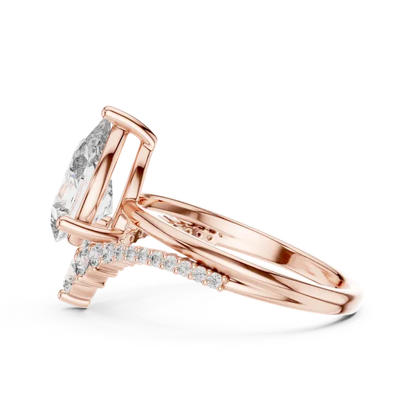 Rose_Gold_The_'Mayuri'_Regal_Pear_Solitaire_For_Women_|_92.5_Sterling_Silver