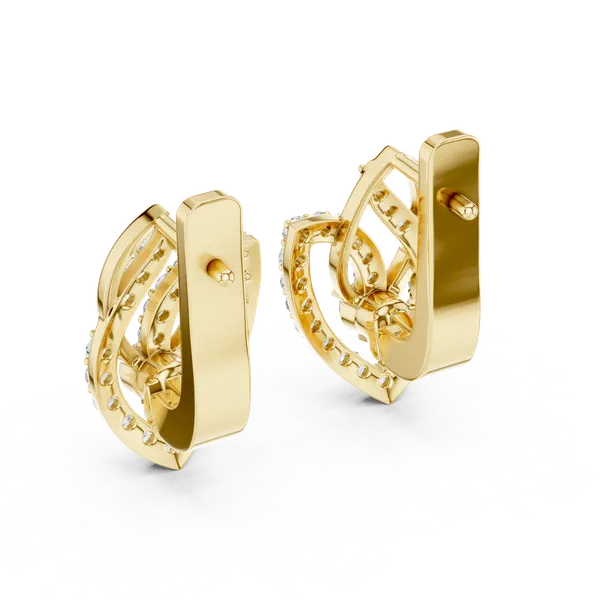 Golden_The_'Mayura_Wheel'_925_Sterling_Silver_Studs__For_Women_|_92.5_Sterling_Silver