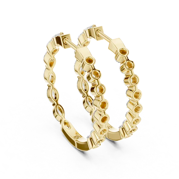 Golden_The_'Mogra_Chain_Hoops'_925_Sterling_Silver_Alternate-Cut_Earrings__For_Women_|_92.5_Sterling_Silver