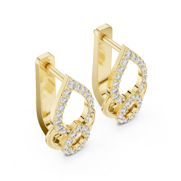 Golden_The_'Neerja_Pave_Drops'_925_Sterling_Silver_Hoops__For_Women_|_92.5_Sterling_Silver