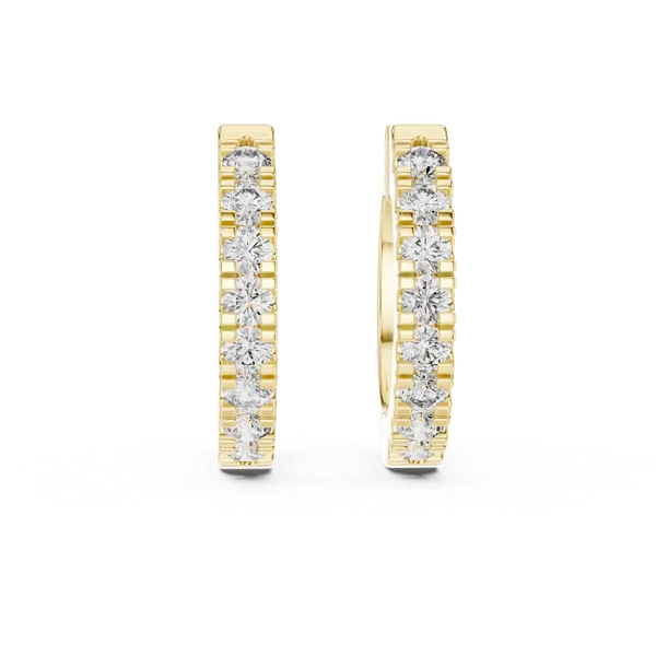 Golden_The_'Nitya_Sparkle'_Diamond_Gold_Hoops_For_Women_|_92.5_Sterling_Silver