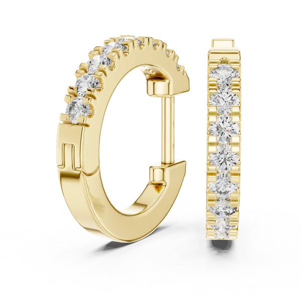 Golden_The_'Nitya_Sparkle'_Diamond_Gold_Hoops_For_Women_|_92.5_Sterling_Silver