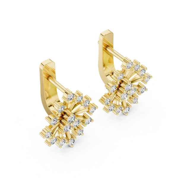 Golden_The_'Nova_Burst'_925_Sterling_Silver_Sparkle_Studs__For_Women_|_92.5_Sterling_Silver