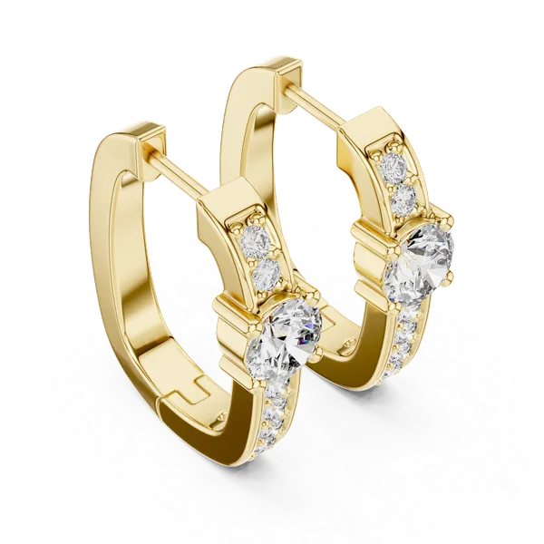 Golden_The_'Pankhuri'_Marquise_Diamond_Hoops_For_Women_|_92.5_Sterling_Silver