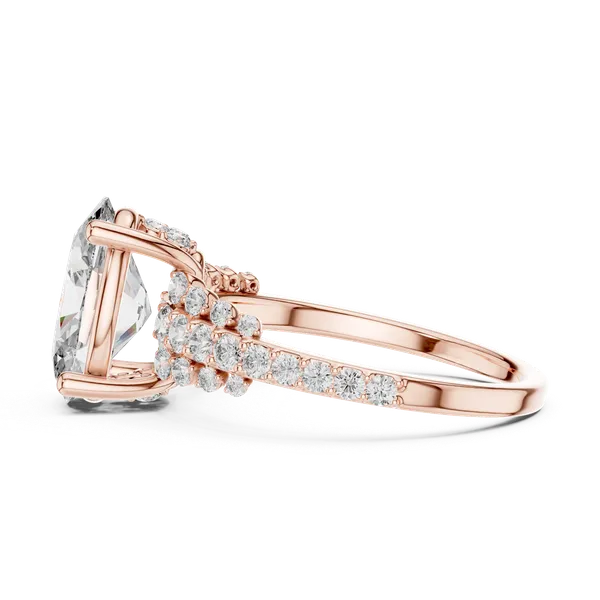 Rose_Gold_The_'Pravah'_Oval_Diamond_Solitaire_For_Women_|_92.5_Sterling_Silver