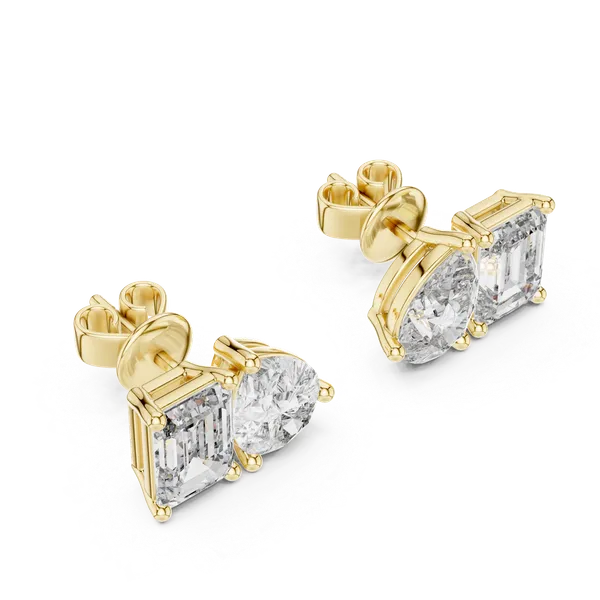 Golden_The_'Riddhi_Duo-Cut_Studs'_925_Sterling_Silver_Earrings__For_Women_|_92.5_Sterling_Silver