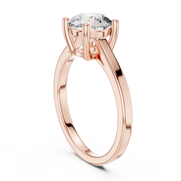 Rose_Gold_The_'Samra'_Architectural_Solitaire_For_Women_|_92.5_Sterling_Silver