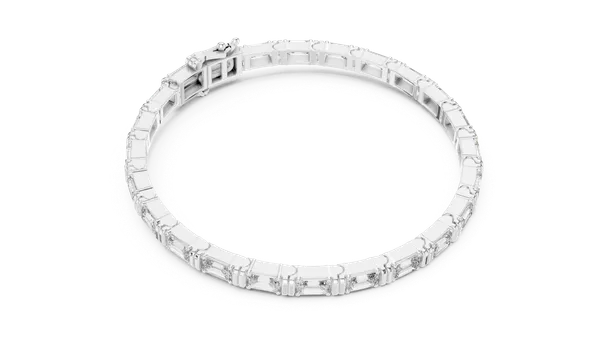 Silver_The_'Sanchay'_Architectural_Solitaire_Bracelet_For_Women_|_92.5_Sterling_Silver