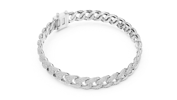 Silver_The_'Shakti'_Pave_Diamond_Curb_Bracelet_For_Women_|_92.5_Sterling_Silver