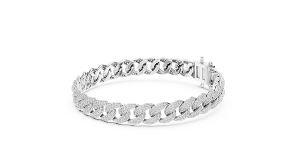 Silver_The_'Shakti'_Pave_Diamond_Curb_Bracelet_For_Women_|_92.5_Sterling_Silver