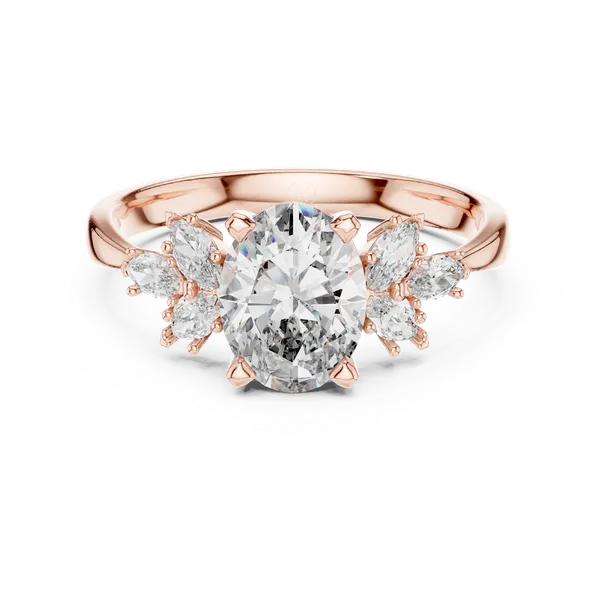 Rose_Gold_The_'Stardust'_Rose_Gold_Diamond_Solitaire_&_Cluster_Collection_For_Women_|_92.5_Sterling_Silver