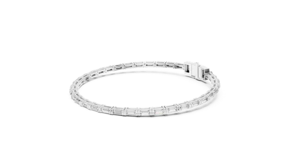 Silver_The_'Taran'_Dual-Row_Emerald_Diamond_Bracelet_For_Women_|_92.5_Sterling_Silver
