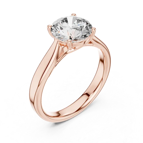 Rose_Gold_The_'Utkarsh'_Elevated_Solitaire_For_Women_|_92.5_Sterling_Silver
