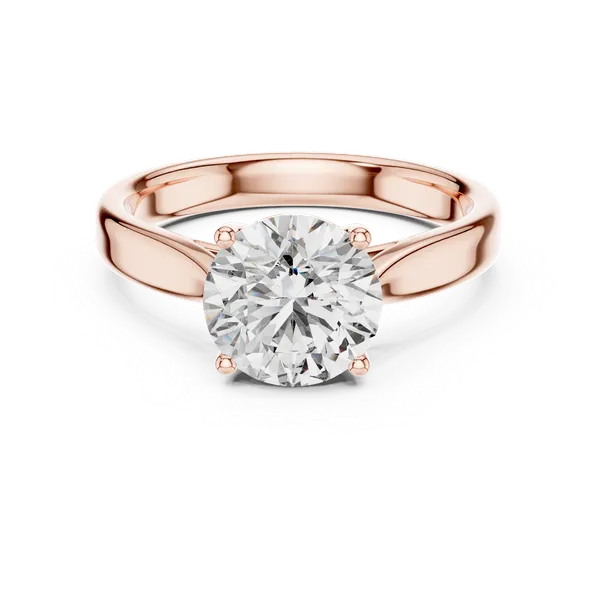Rose_Gold_The_'Utkarsh'_Elevated_Solitaire_For_Women_|_92.5_Sterling_Silver